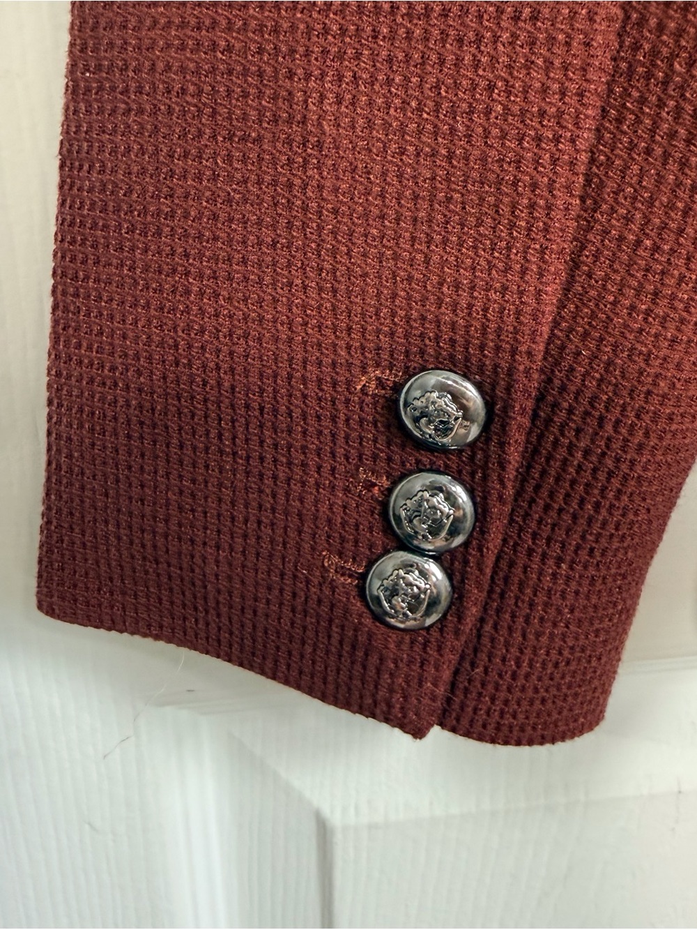 Premise Women's Brick Red Tailored Blazer - Picture 5 of 9